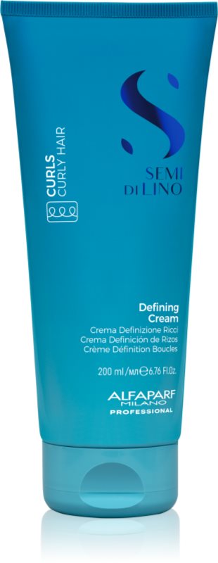 Alfaparf Milano Semi Di Lino Curls Defining Cream crema pentru definire pentru păr creț 200 ml