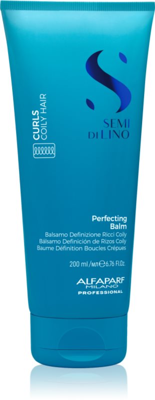 Alfaparf Milano Semi Di Lino Curls Perfecting Balm balsam pentru păr creț 200 ml