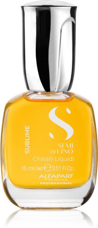 Alfaparf Milano Semi di Lino Sublime Cristalli ulei hidratant pentru un par stralucitor si catifelat