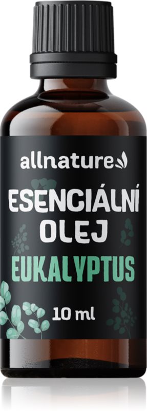 Allnature Essential Oil Eucalyptus ulei esențial pentru susținerea sănătății căilor respiratorii 10 ml