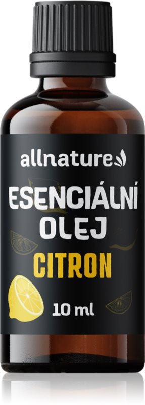 Allnature Essential Oil Lemon ulei esențial pentru calm și bună dispoziție 10 ml