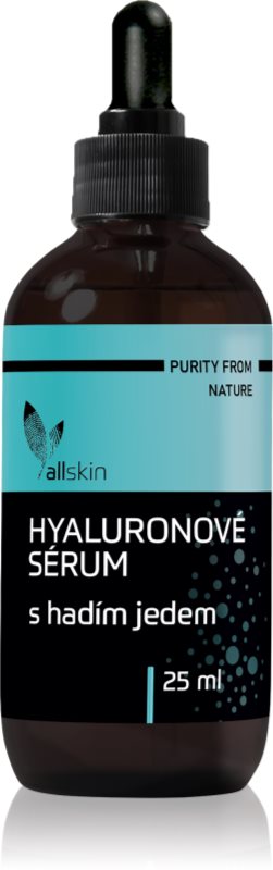 Allnature Allskin Hyaluronic serum with snake venom ser hialuronic antirid 25 ml