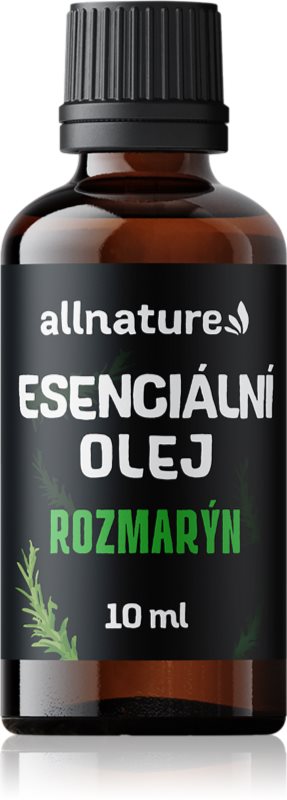 Allnature Essential Oil Rosemary ulei esențial pentru susținerea memoriei și a concentrării 10 ml