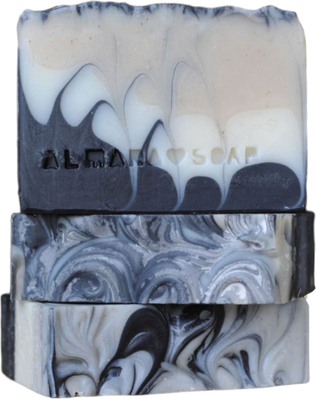 Almara Soap Natural Shave No More sãpun lucrat manual pentru păr, barbă și corp pentru bărbați 90 g