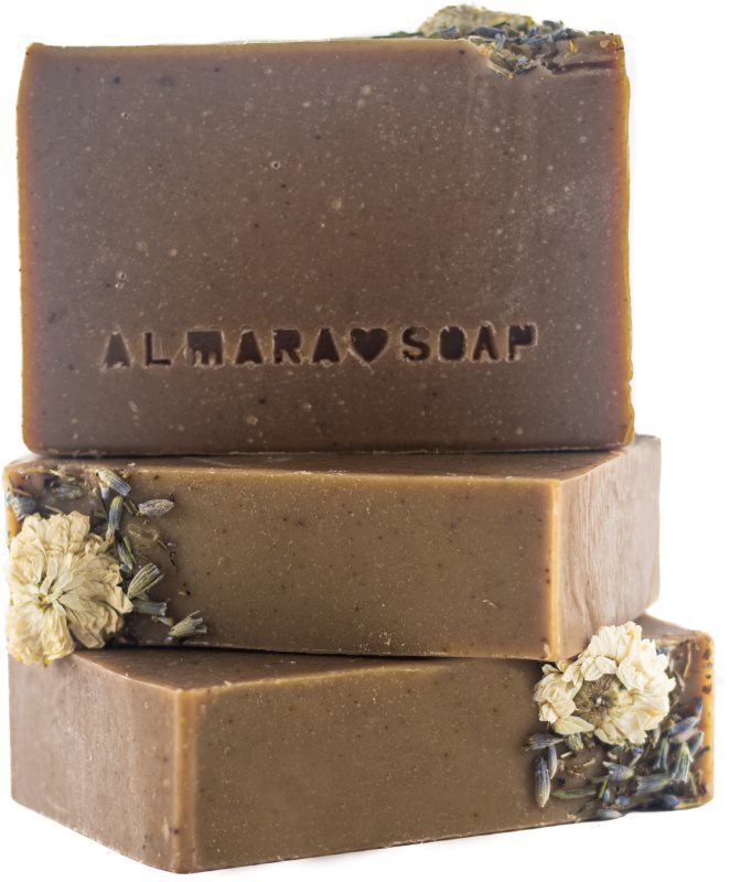 Almara Soap Hair Care Strong Hair șampon solid impotriva caderii parului 90 ml