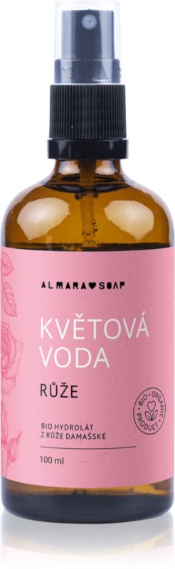 Almara Soap Floral Water Rose loțiune pentru față pentru piele uscata spre sensibila 100 ml