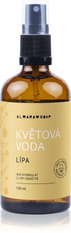 Almara Soap Floral Water Linden loțiune pentru față pentru piele sensibilă 100 ml