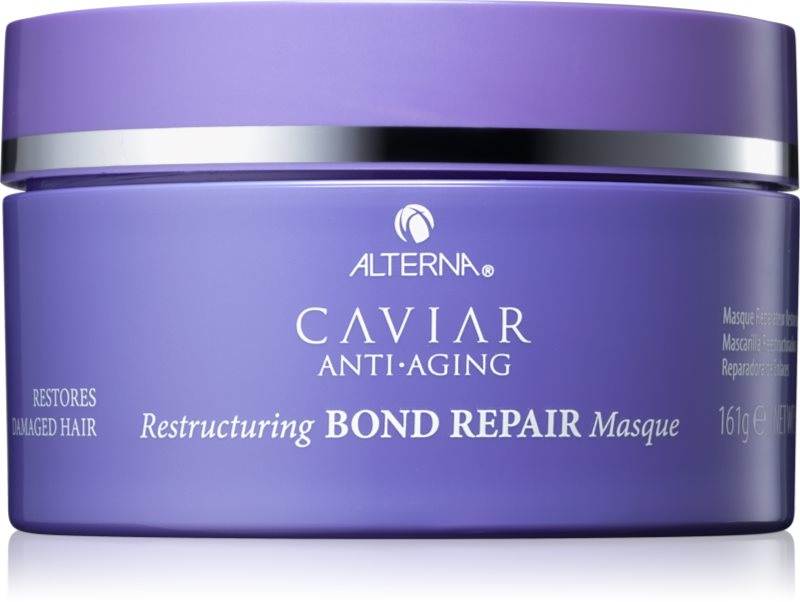 Alterna Caviar Anti-Aging Restructuring Bond Repair mască de hidratare profundă pentru par deteriorat 161 g