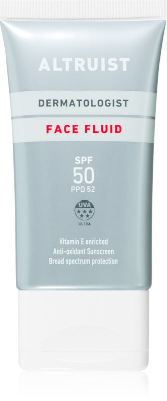 Altruist Face Fluid crema de soare pentru fata SPF 50 50 ml