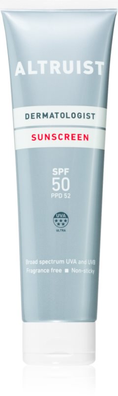 Altruist Sunscreen cremă pentru plaja SPF 50 100 ml