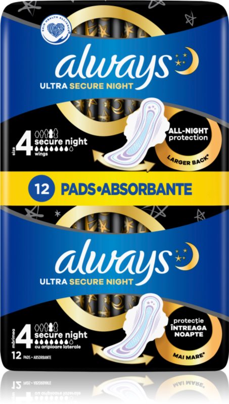 Always Ultra Secure Night absorbante