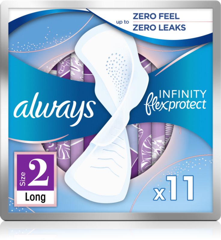 Always Infinity Long Size 2 absorbante 11 buc