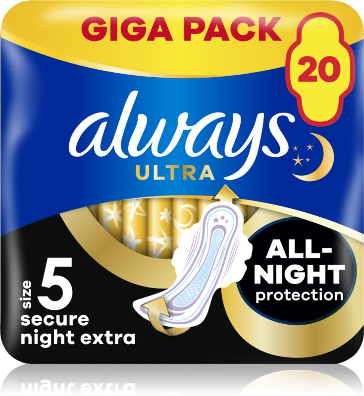 Always Ultra Secure Night Extra absorbante
