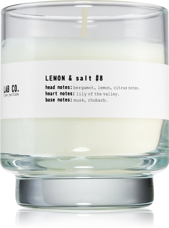 The Olphactory Lab Co. Lemon & Salt lumânare parfumată 200 g