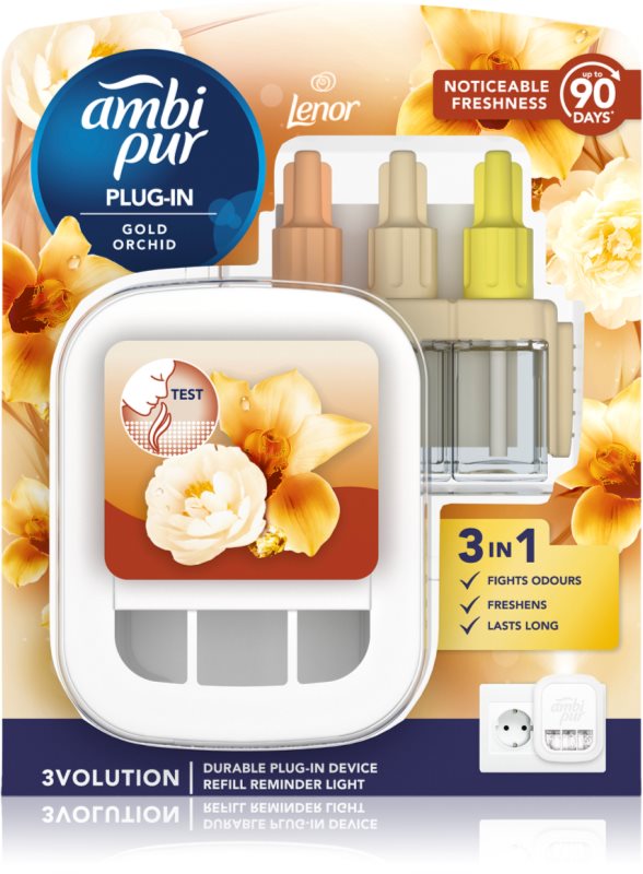 AmbiPur 3volution Gold Orchid odorizant electric cu rezervã 20 ml
