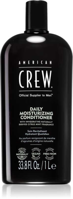 American Crew Hair & Body Daily Moisturizing Conditioner balsam pentru utilizarea de zi cu zi 1000 ml