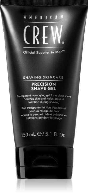 American Crew Shave & Beard Precision Shave Gel gel pentru bărbierit pentru piele sensibilă
