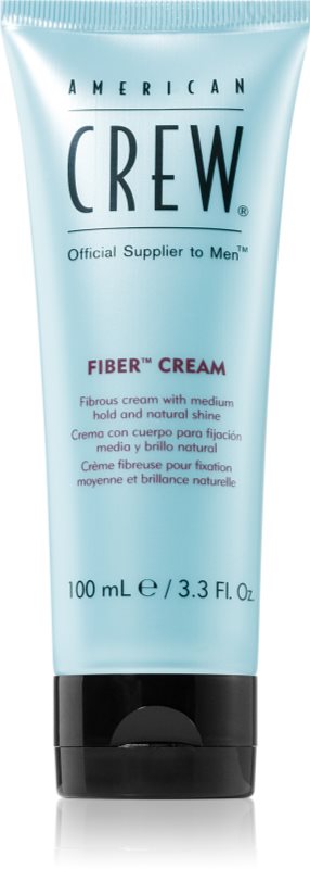 American Crew Styling Fiber Cream cremă de coafat pentru fermitate medie și reflexe naturale 100 ml