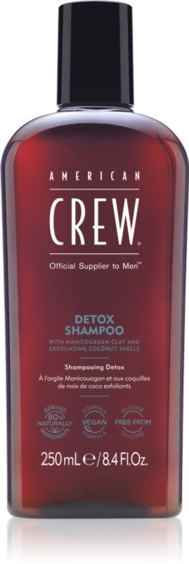 American Crew Detox Shampoo șampon pentru păr pentru bărbați 250 ml
