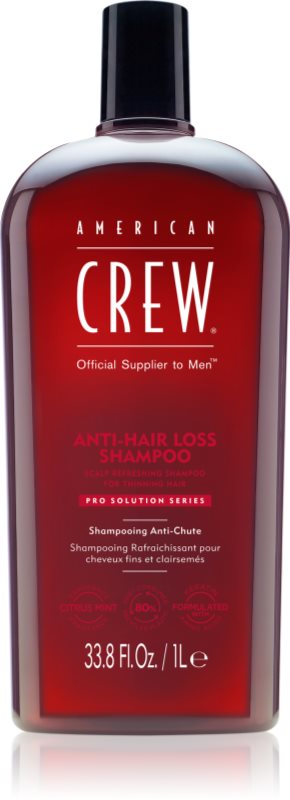 American Crew Anti-Hairloss Shampoo Șampon împotriva căderii părului pentru barbati 1000 ml