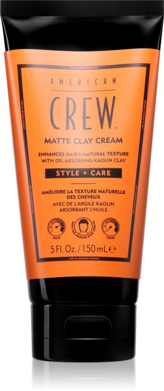 American Crew Matte Clay Cream styling gel cu efect matifiant 150 ml