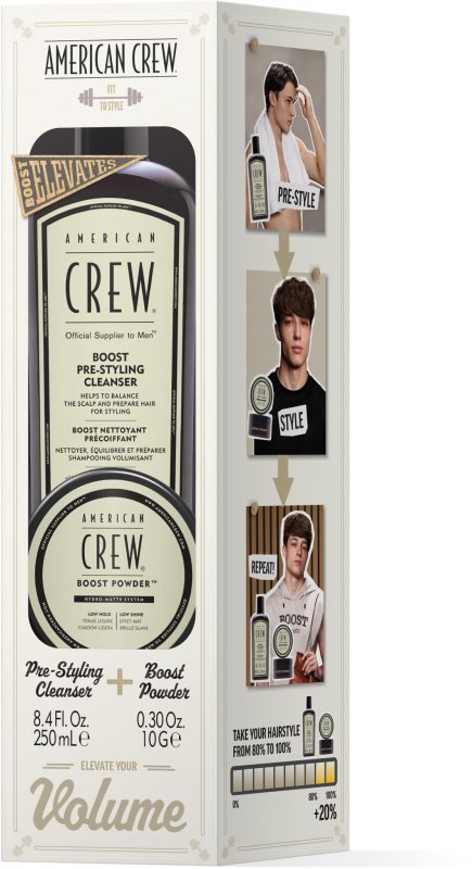 American Crew Boost Duo - Giftset set cadou pentru păr pentru bărbați