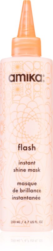 amika Flash Instant Shine Mask Masca hidratanta par pentru un par stralucitor si catifelat 200 ml