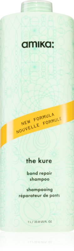amika The Kure Bond Repair Shampoo Sampon de restaurare in profunzime pentru păr uscat și deteriorat