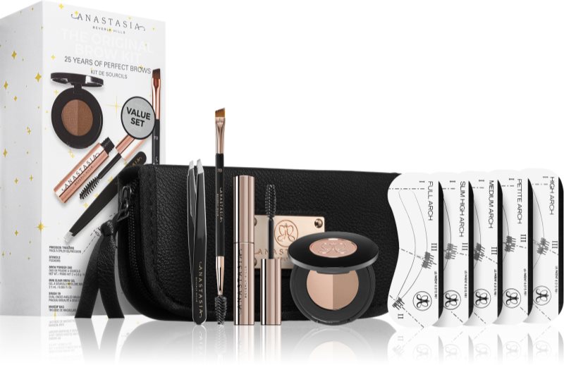 Anastasia Beverly Hills OG Brow Kit set cadou culoare Taupe