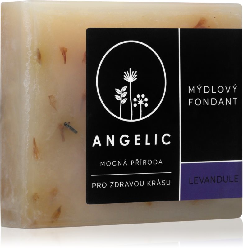 Angelic Soap fondant Levandule sapun natural delicat 105 g