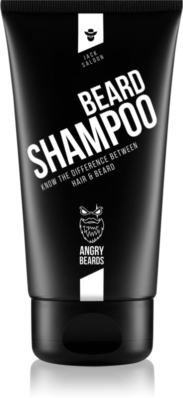 Angry Beards Jack Saloon Beard Shampoo șampon pentru barbă pentru barbati 150 ml