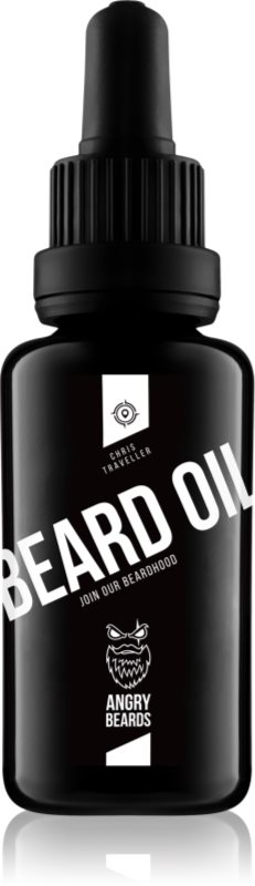 Angry Beards Chrisss Traveller Beard Oil ulei pentru barba 30 ml