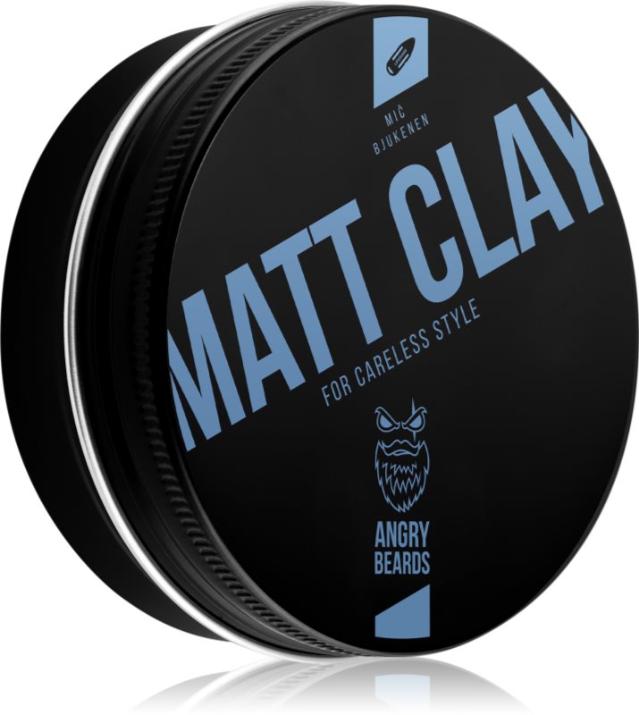 Angry Beards Mitch Buchannon Matt Clay lut de par mat pentru modelare 100 g