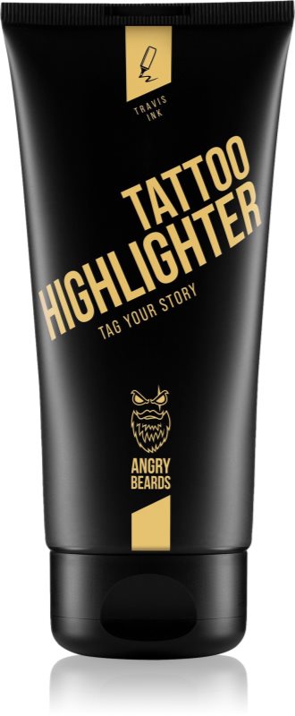 Angry Beards Travis Ink Tattoo Highlighter cremă pentru îngrijirea tatuajelor 75 ml