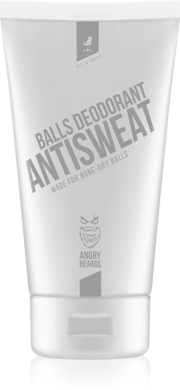 Angry Beards Sit&Chill Balls Deodorant Antisweat deodorant intim pentru barbati 75 ml