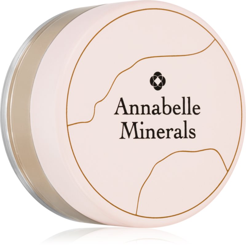 Annabelle Minerals Coverage Mineral Foundation pudra pentru make up cu minerale pentru look perfect