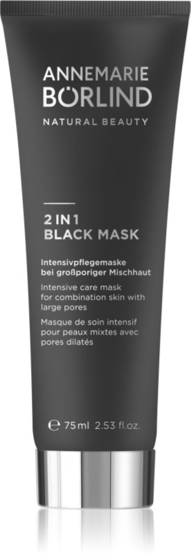 ANNEMARIE BÖRLIND BEAUTY MASKS masca 2 in 1 pentru piele mixta spre grasa 75 ml