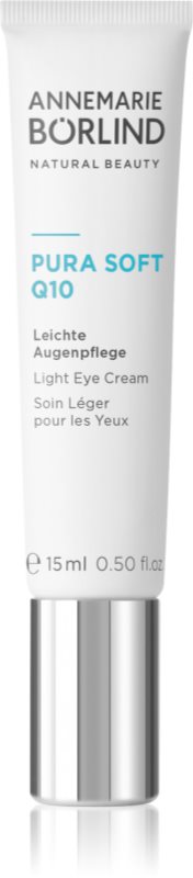ANNEMARIE BÖRLIND PURA SOFT Q10 cremă ușoară pentru zona ochilor 15 ml