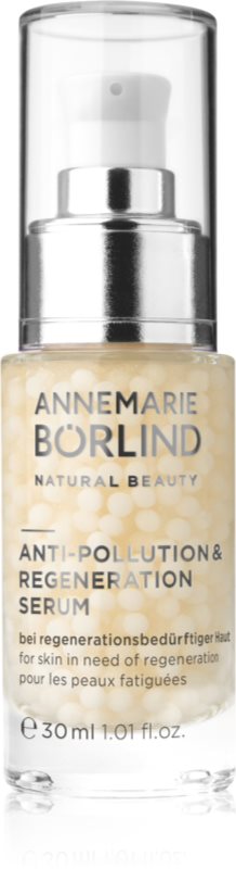 ANNEMARIE BÖRLIND BEAUTY PEARLS ser regenerator pentru protecție împotriva poluării externe 30 ml