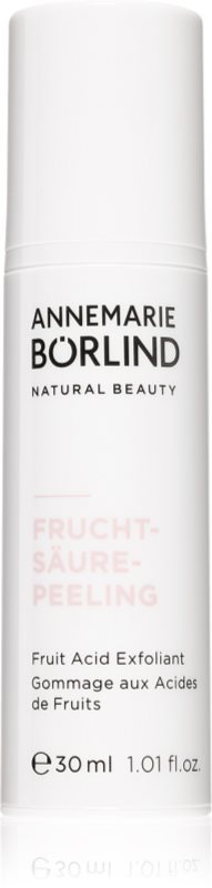 ANNEMARIE BÖRLIND Fruit Acid Peeling demachiant cu efect de peenling cu efect de netezire 30 ml