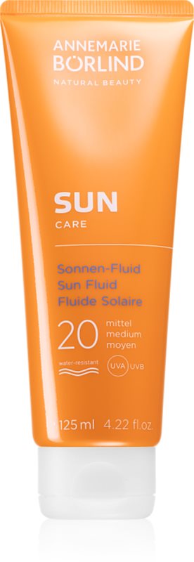 ANNEMARIE BÖRLIND SUN CARE protective fluid plaja SPF 20 125 ml