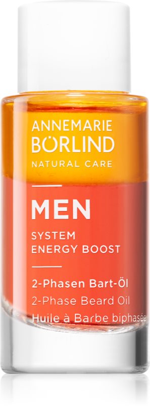 ANNEMARIE BÖRLIND MEN SYSTEM ENERGY BOOST ulei hidratant pentru față și barbă pentru bărbați 30 ml