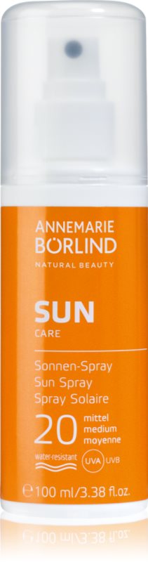 ANNEMARIE BÖRLIND SUN CARE spray de protecție SPF 20 100 ml