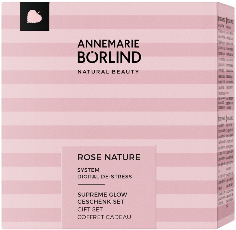 ANNEMARIE BÖRLIND Rose Nature Supreme Glow X-MAS Set set cadou pentru o piele perfecta