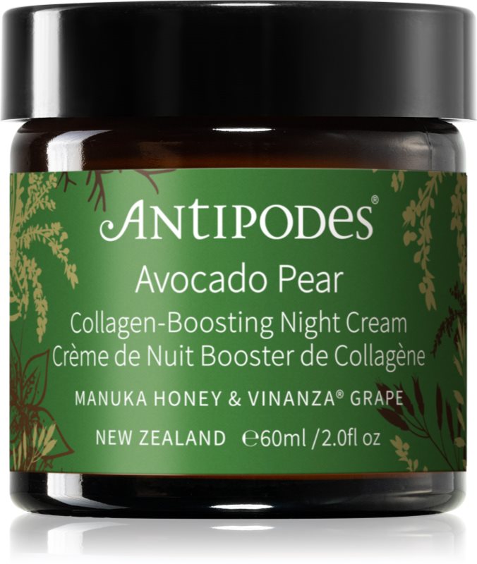 Antipodes Avocado Pear Collagen-Boosting Night Cream crema de noapte nutritiva faciale