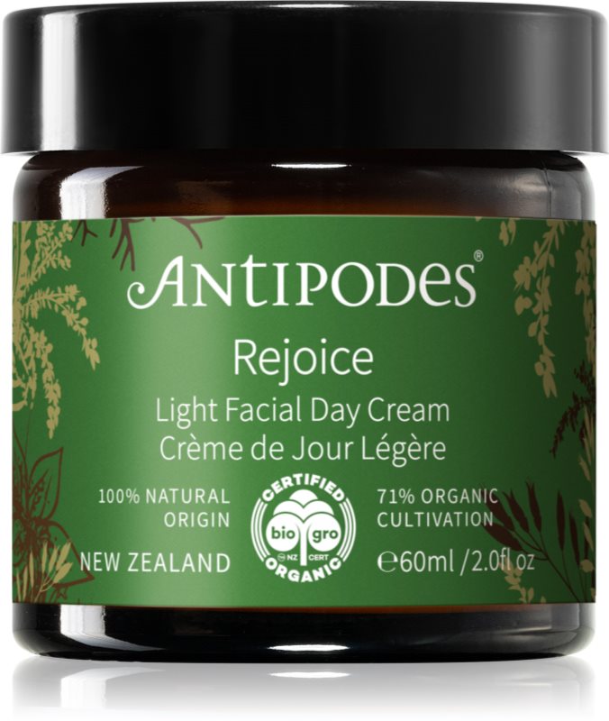 Antipodes Rejoice Light Facial Day Cream Crema hidratanta pentru zi 60 ml