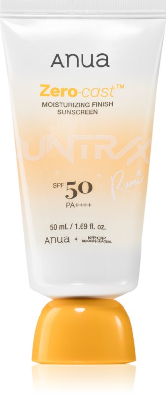 Anua K-Pop Demon Hunters Zero-Cast Sunscreen loțiune protectoare hidratantă SPF 50 50 ml