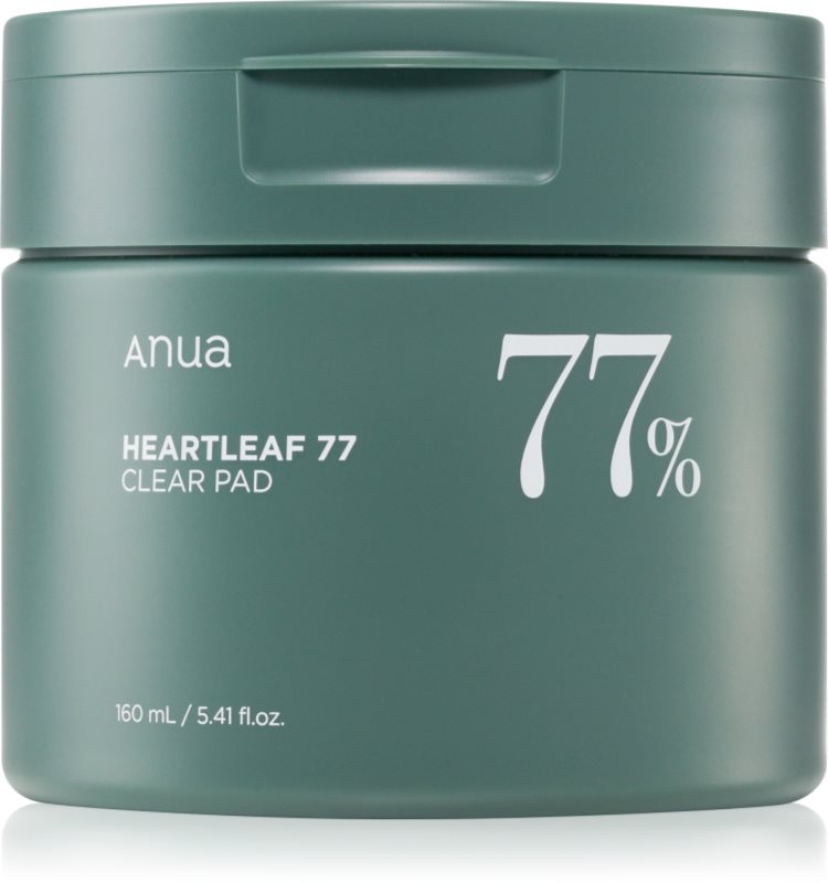 Anua Heartleaf 77% Toner Pad dischete de tonifiere impotriva punctelor negre 70 buc