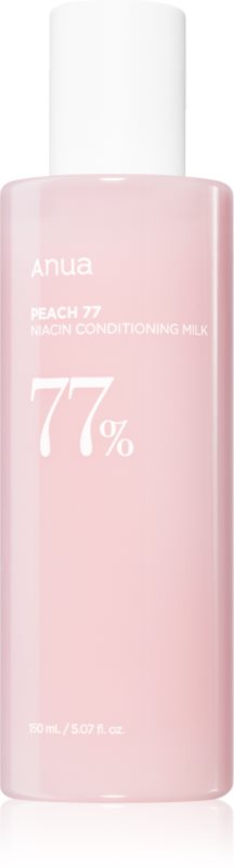 Anua Peach 77% Niacin Conditioning Milk lotiune hidratanta pentru ten uscat și sensibil 150 ml