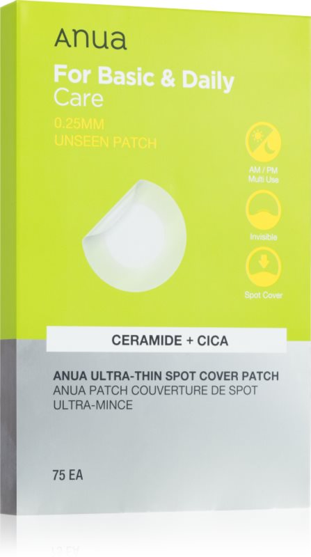 Anua Ultra Thin Spot Cover Patch plasturi pentru piele problematică 75 buc